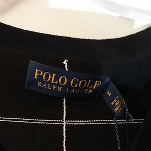 HP🎉Polo Golf Ralph Lauren The Biltmore sweater vest M check nwt - Picture 4 of 5